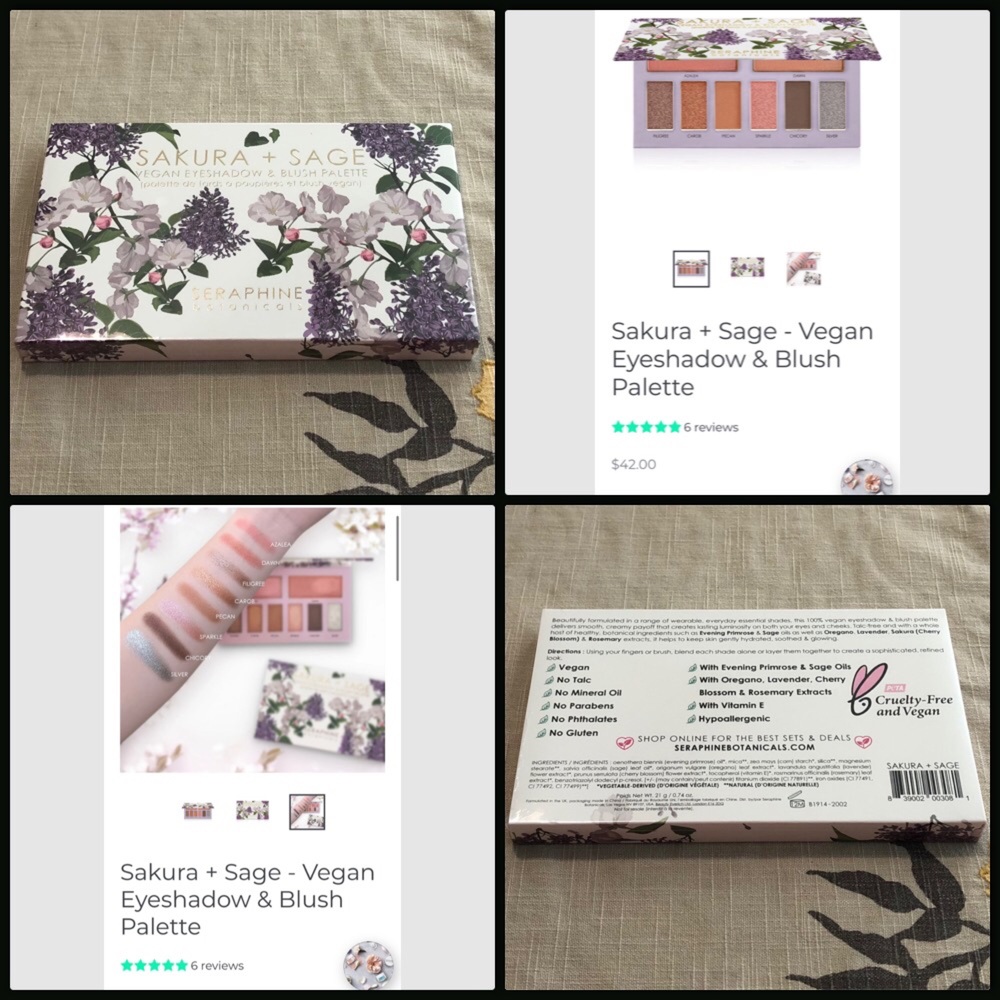 Seraphine Botanicals / Vegan Palette